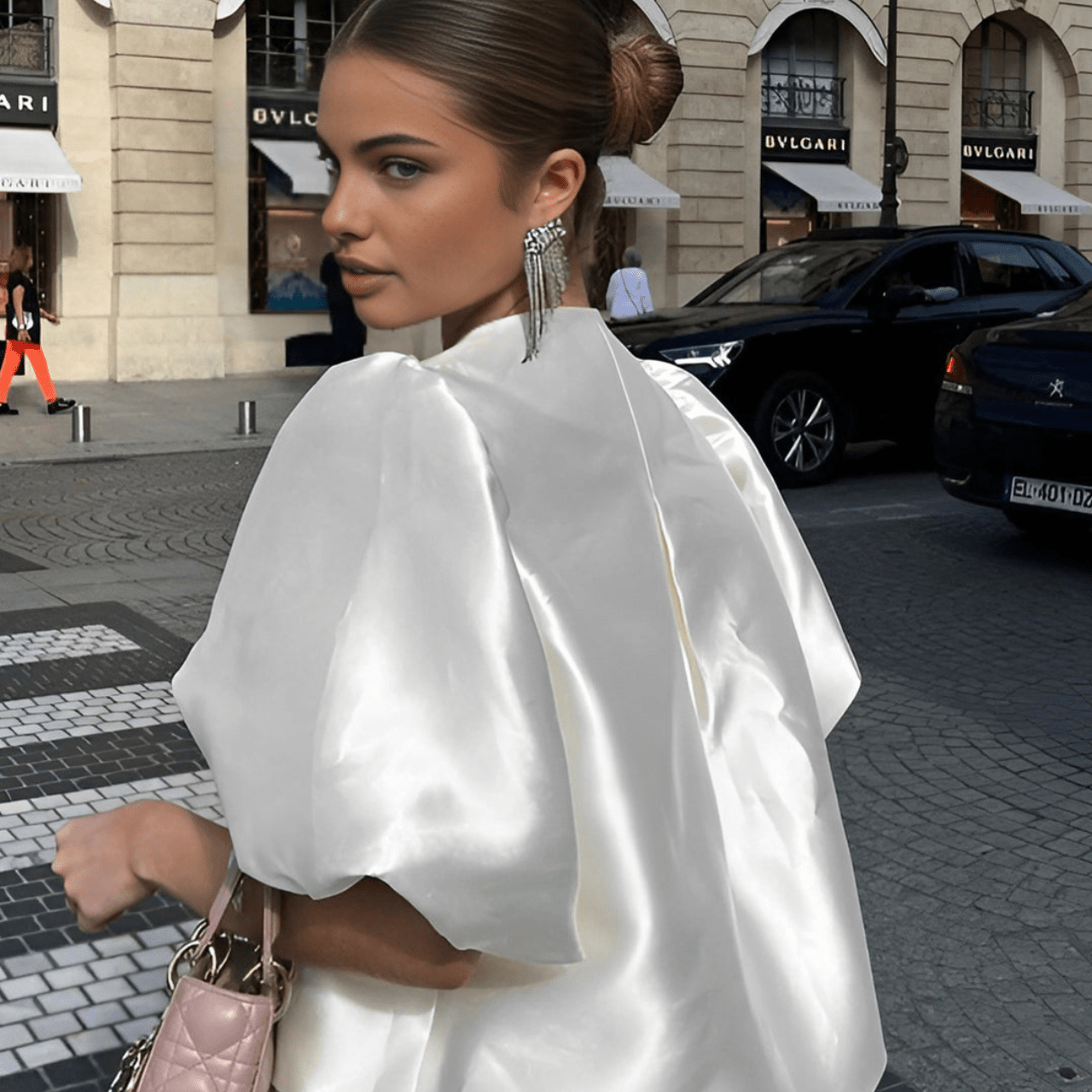 SOERA Bianca Satin Blouse - Blouse -  S