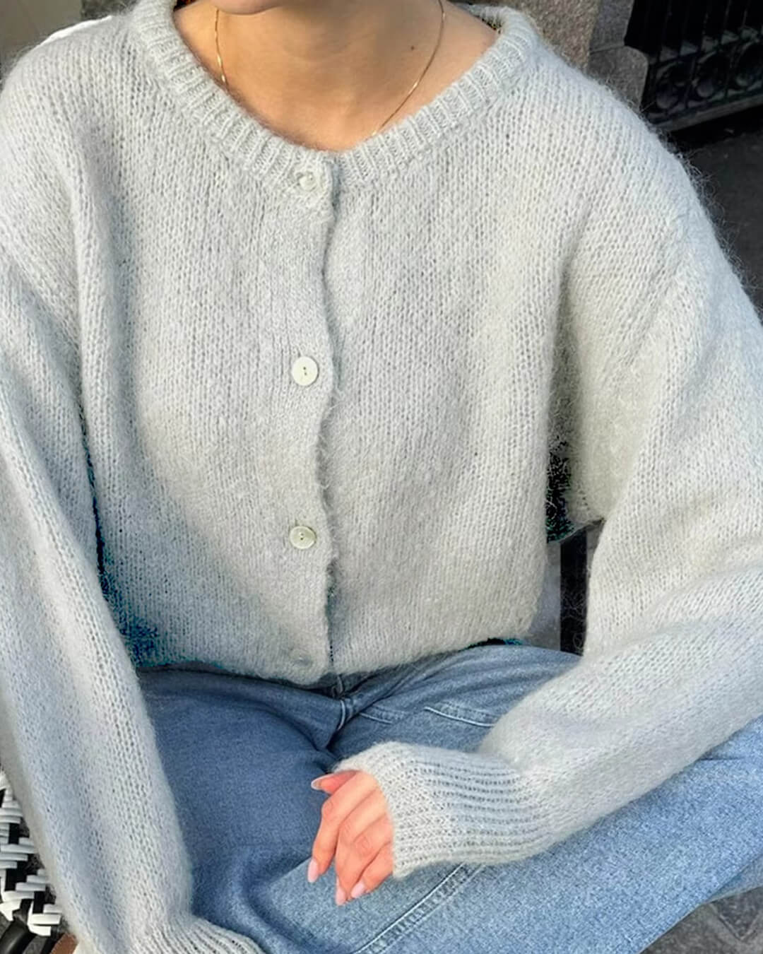 SOERA Freya Fuzzy Knit Cardigan - Cardigans - 3256807908427874-;eF1764003584113994890 Red S