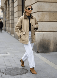 Giacca in tela vintage Sara