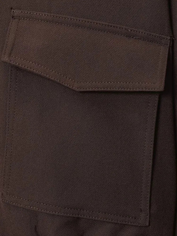 SOERA Ginny Flap Pocket Bomber Jacket - Coats & Jackets - 1005009910944019-;bP1773321573600255113 S