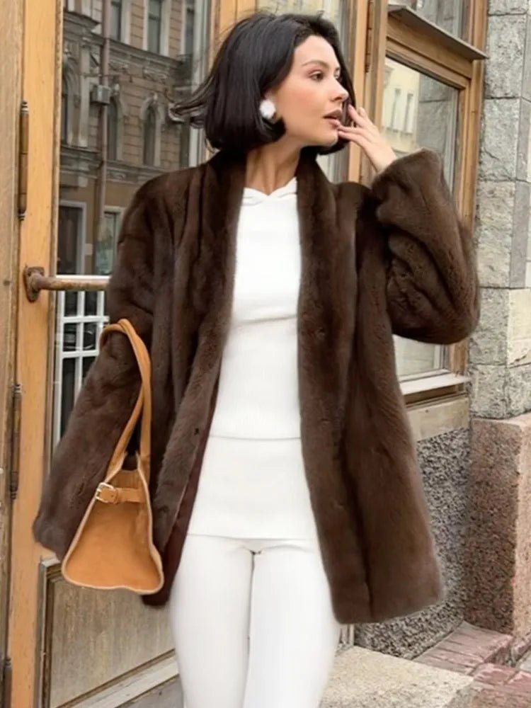 SOERA Hazel Belted Faux Fur Jacket - Coats & Jackets - 3256810152833140-;GH1765284569716361313 M