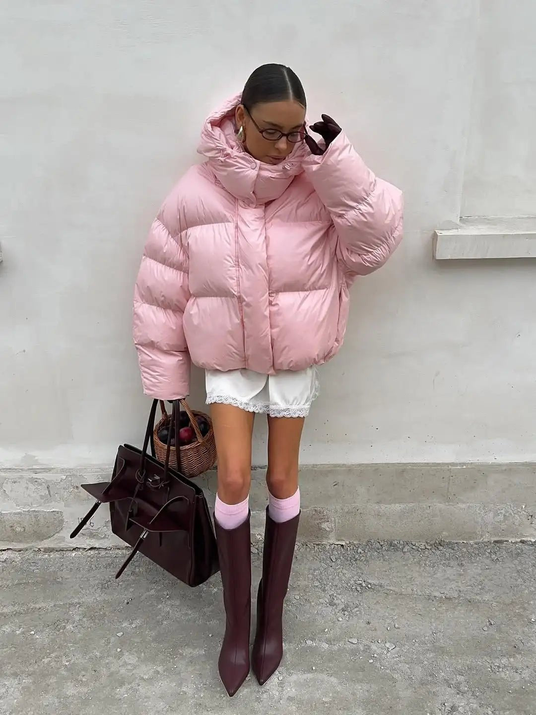 SOERA Vina Hooded Puffer Jacket - Coats & Jackets - 3256809830877938-;Ze1763778893257788591 S