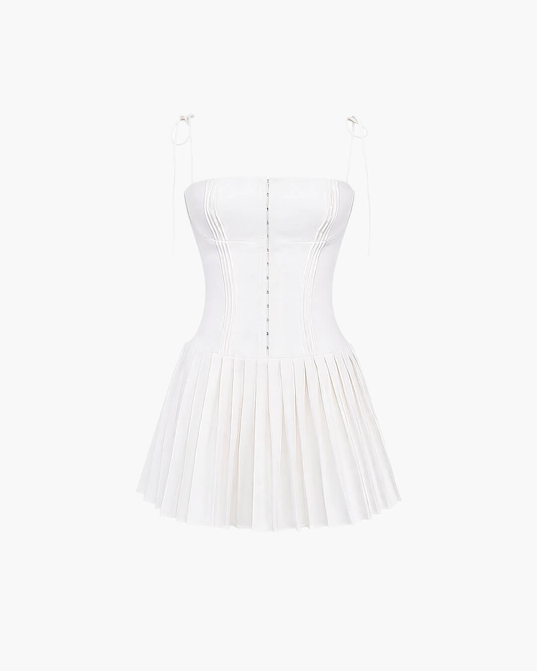 SOERA Coreen Pleated Mini Dress - Dresses - JV1774532669752927431 S