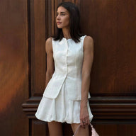 Set Gilet e Gonna Elegante Imani