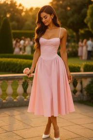 Abito midi da invitata al matrimonio Isabelle