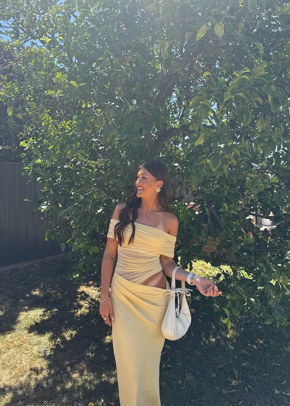 SOERA Jessa Offshoulder Mesh Maxi Dress - Dresses - LF1776061224040392295 L