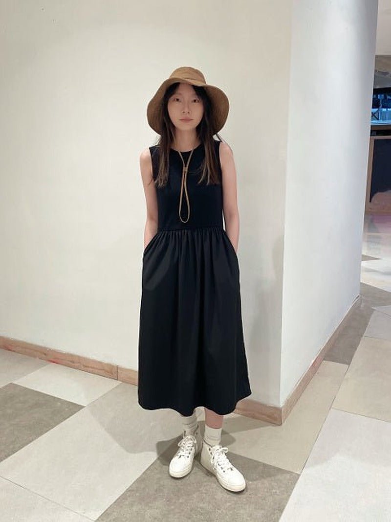 SOERA Shirley Sleeveless Summer Dress - Dresses - SOERA-240515-BLA-S-42179 Black S