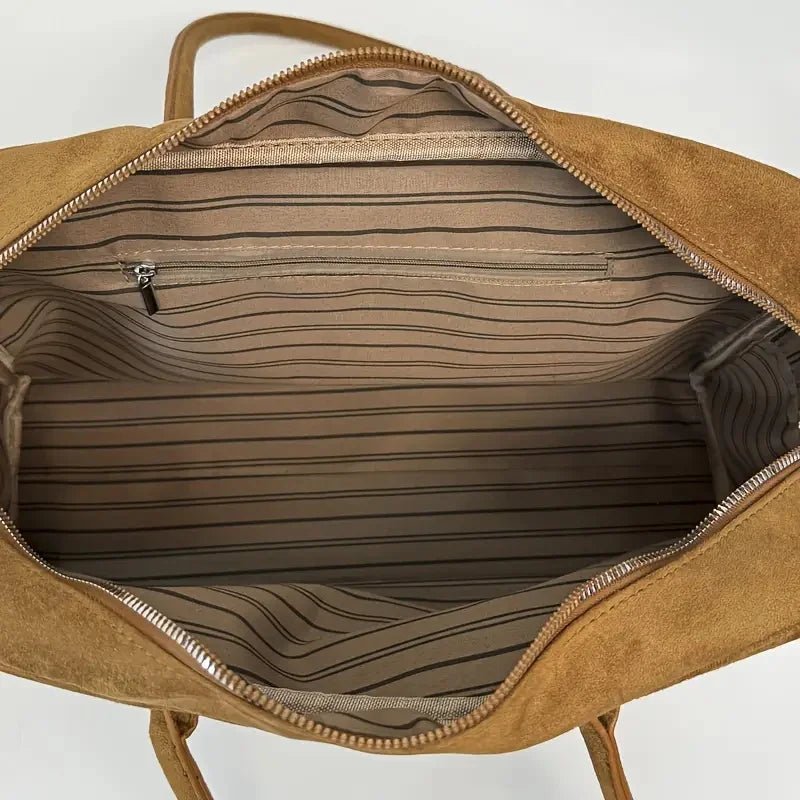 SOERA Beatrice Vintage Leather Laptop Tote - Handbags - 