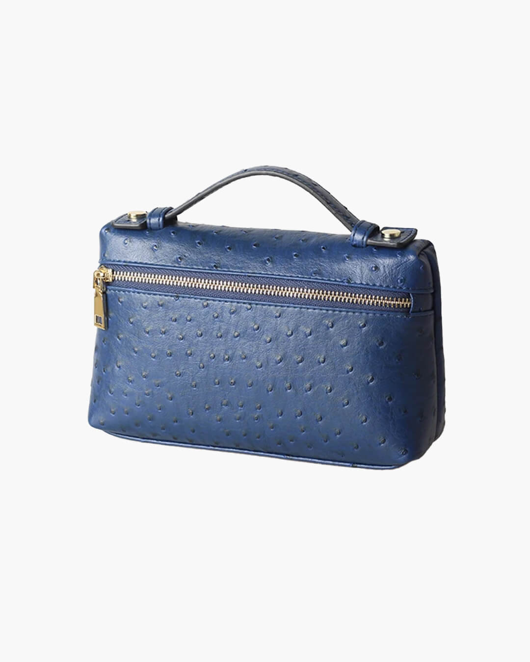 SOERA Bianca Ostrich Pattern Bag - Handbags -  Dark Blue
