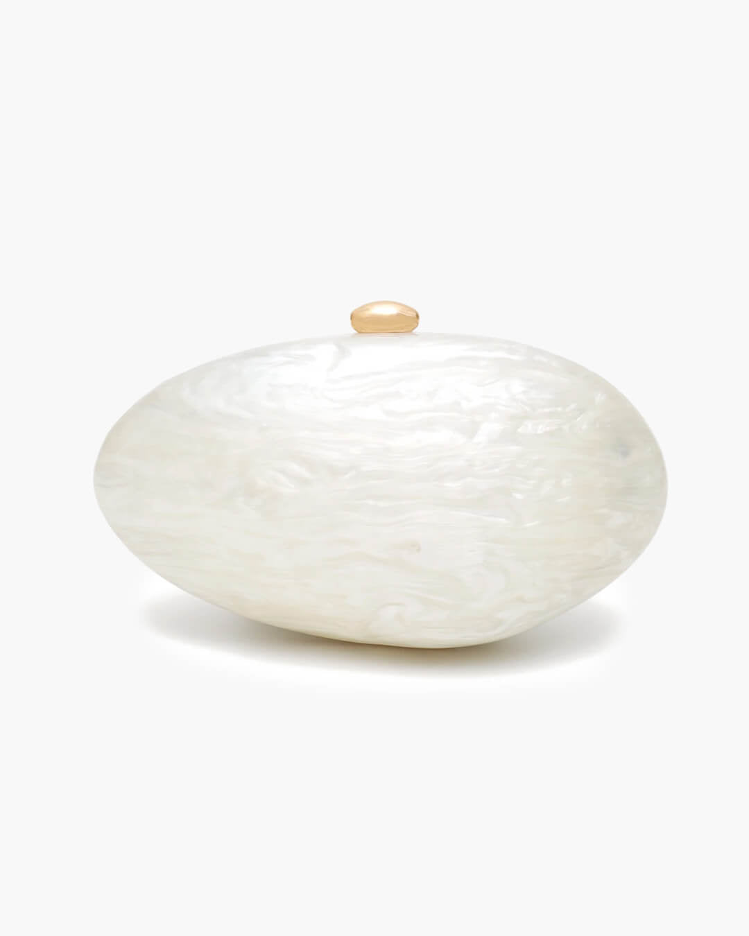 SOERA Bianca Shell - Shaped Acrylic Evening Clutch - Handbags -  Black