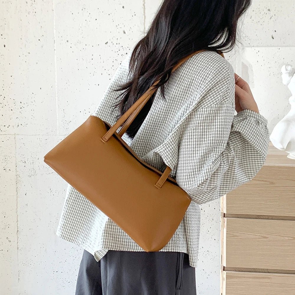 Borsa tote a spalla imbottita Bianca