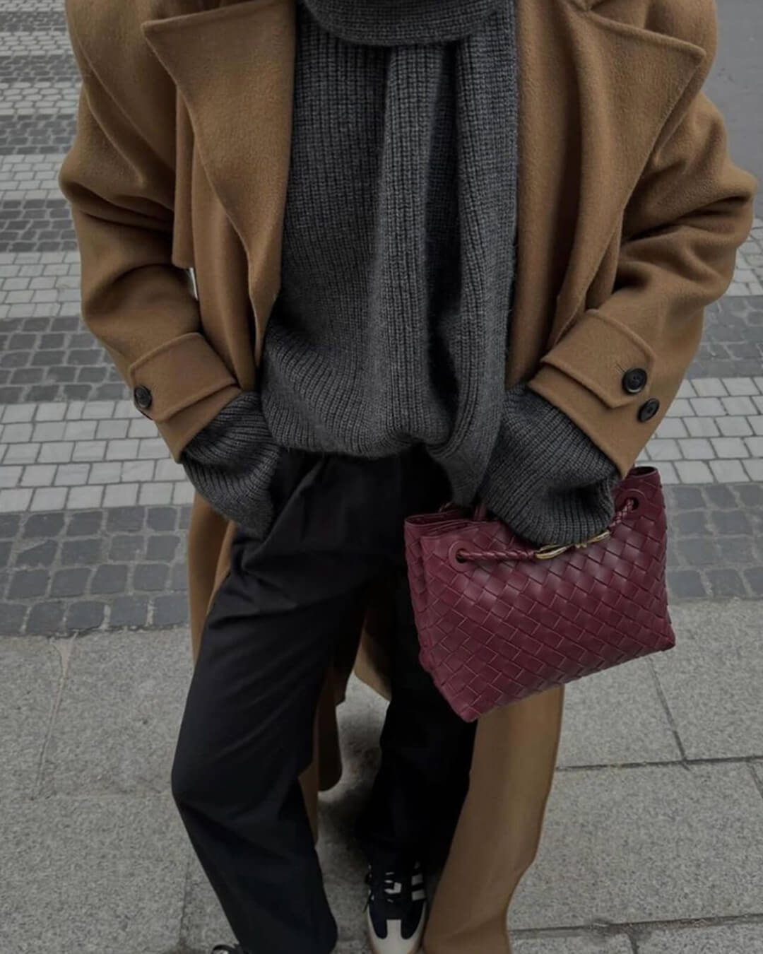 Borsa intrecciata Lucia piccola