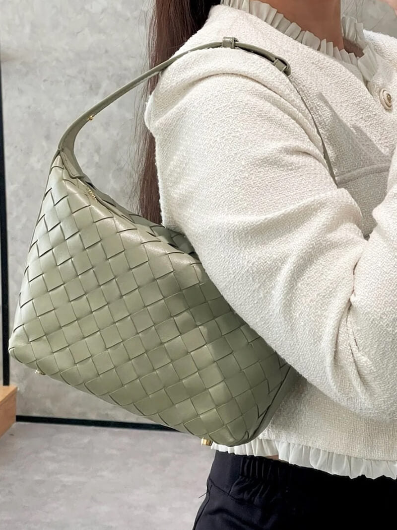 SOERA Mica Mini Woven Bag - Handbags - Soera-Mica-Mini-Woven-Bag-Green Green