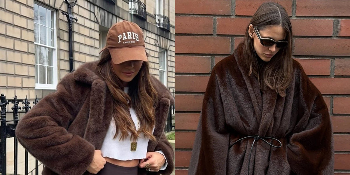 Faux fur coats and jackets