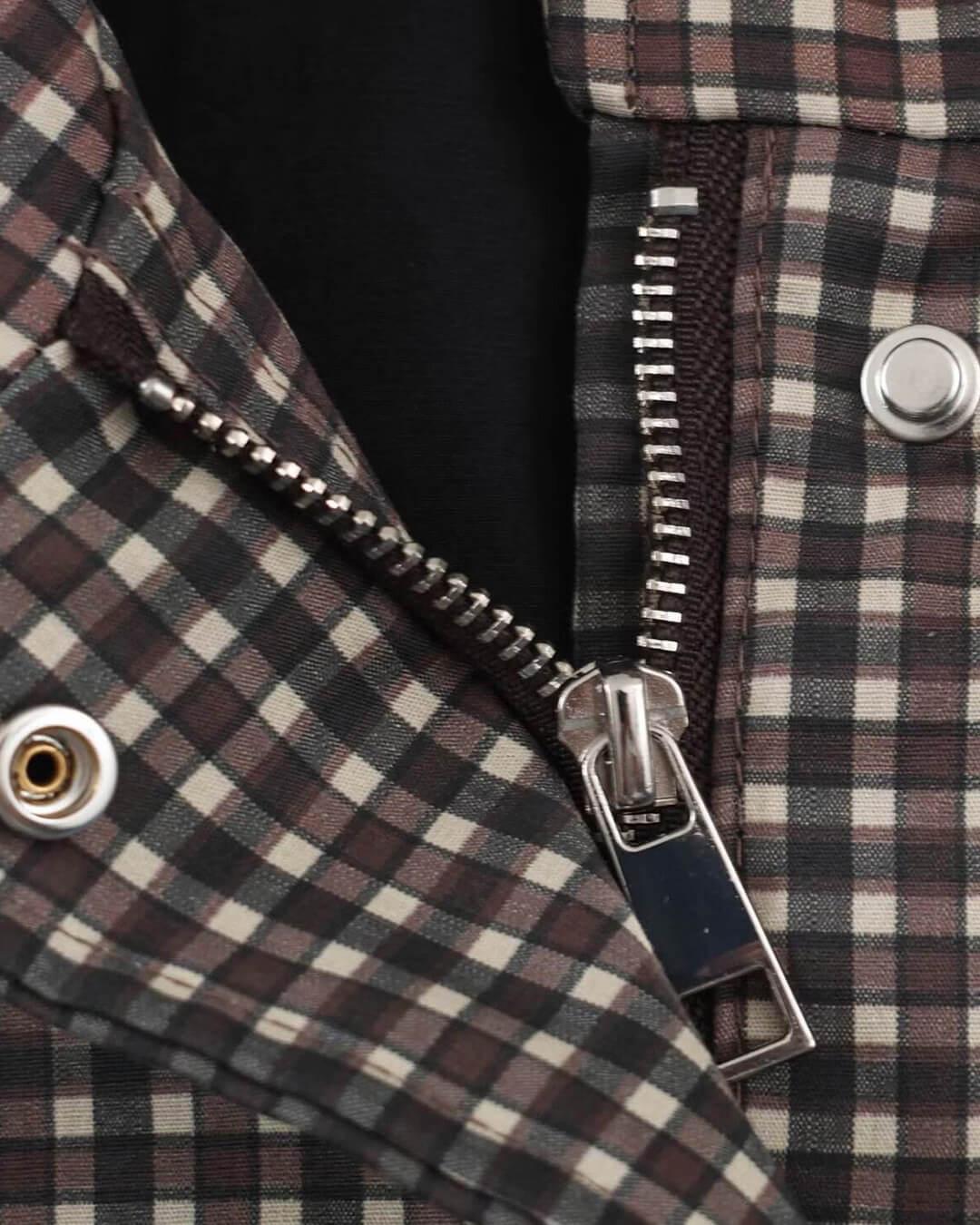 SOERA Katie Plaid Hooded Windbreaker Jacket - Jacket - SOERA-679811-LAT-S-32579 S