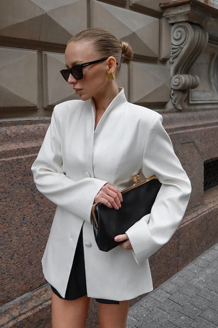 SOERA Aimee Cinched Waist Blazer - Jackets - qm1770383550825539266 S