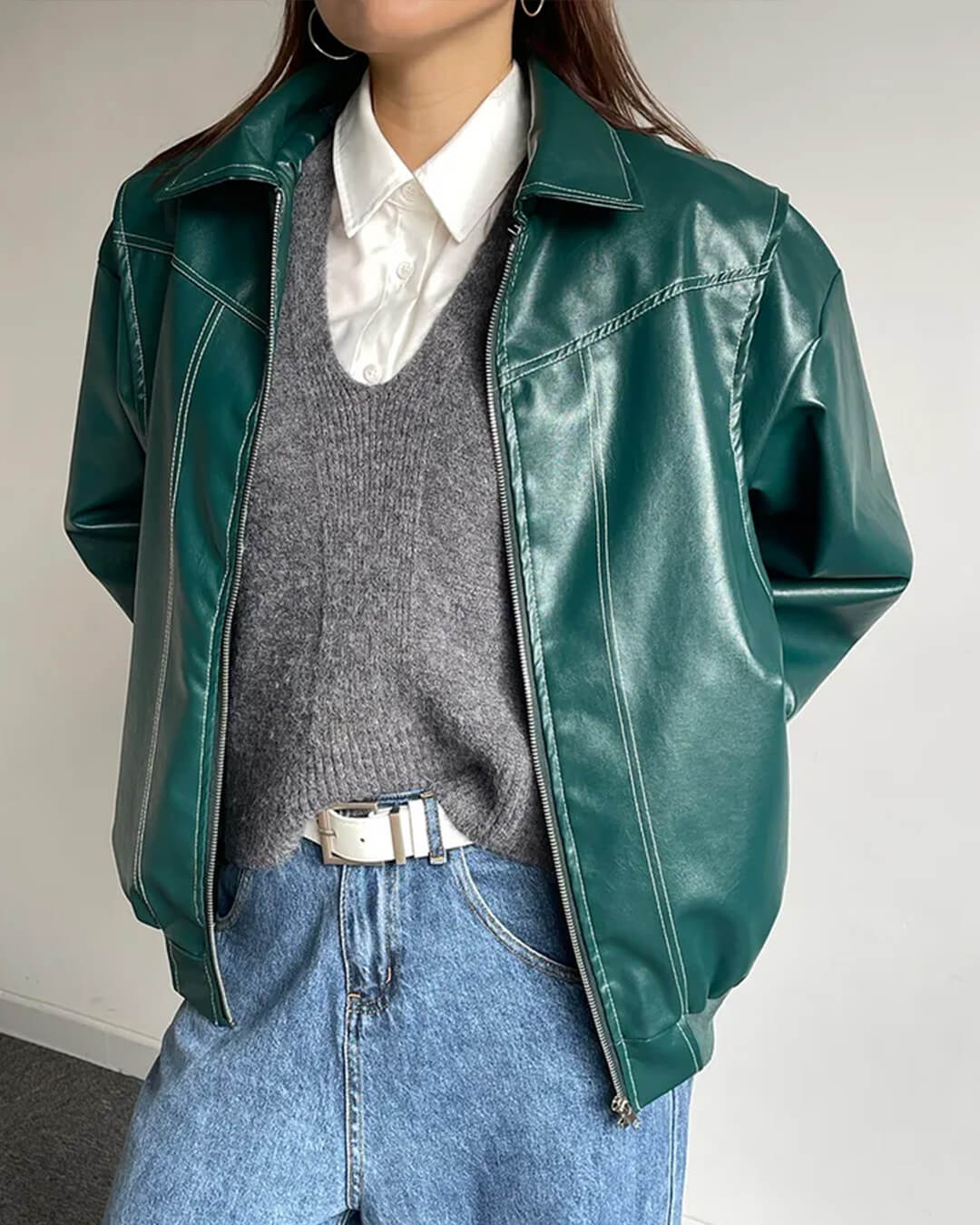 SOERA Brooke Zip-Up Bomber Jacket - Jackets - SOERA-466691-DEF-OS-74819 Green S
