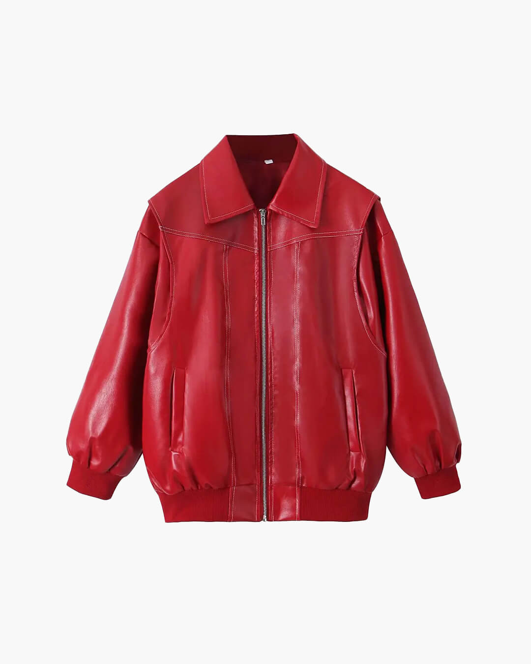 SOERA Brooke Zip-Up Bomber Jacket - Jackets - SOERA-466691-DEF-OS-74823 Red M