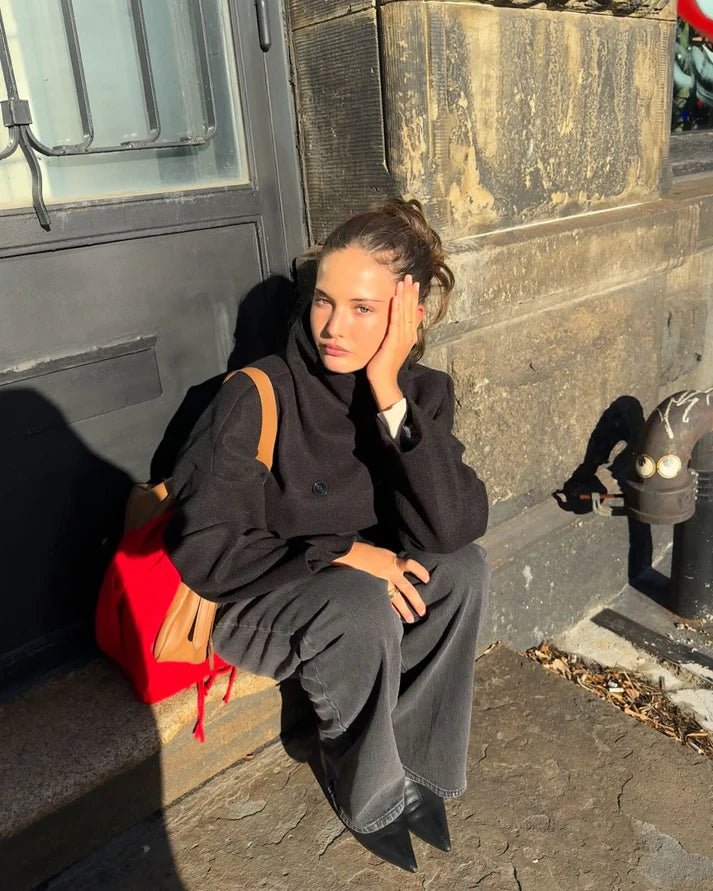 SOERA Clarissa Jacket with Stand Collar - Jackets -  Black XS