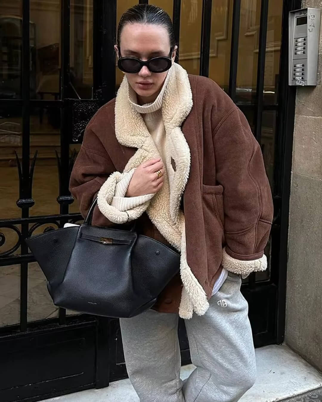 SOERA Leona Faux Leather Jacket - Jackets - HR1763304746539332925 Brown M