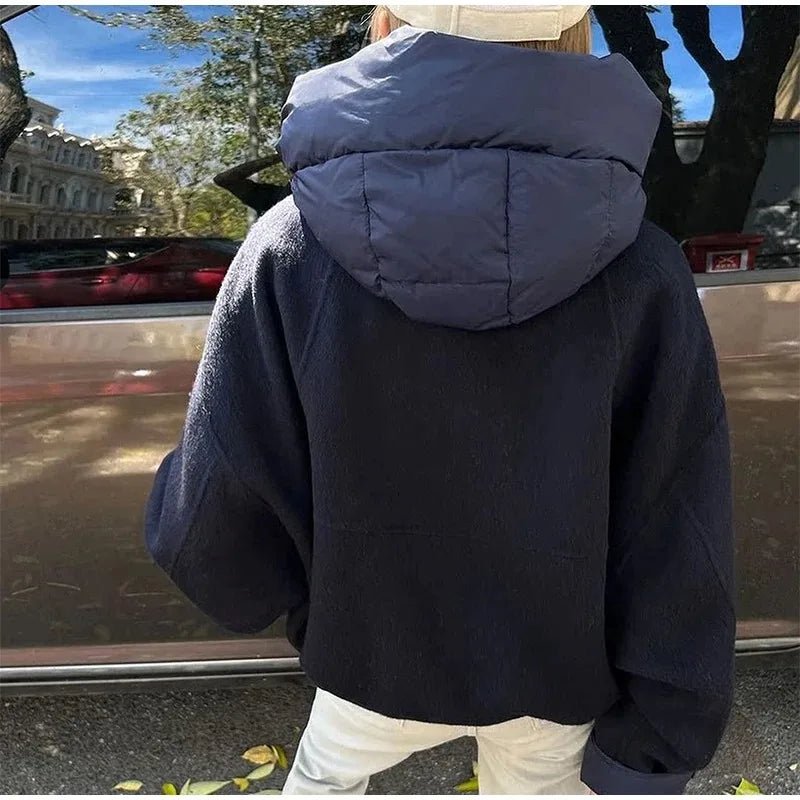 SOERA Marie Hooded Jacket - Jackets - Fe1761217667597134534 Navy Blue M