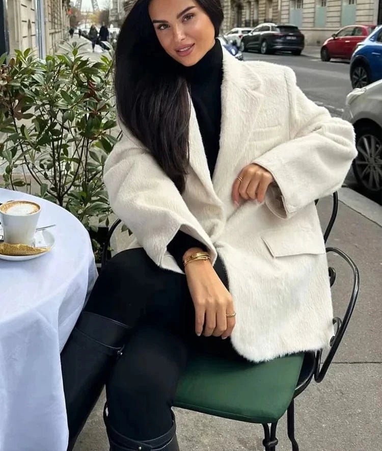 SOERA Noemi Structured Blazer - Jackets - Cv1765197968552519262 XS White