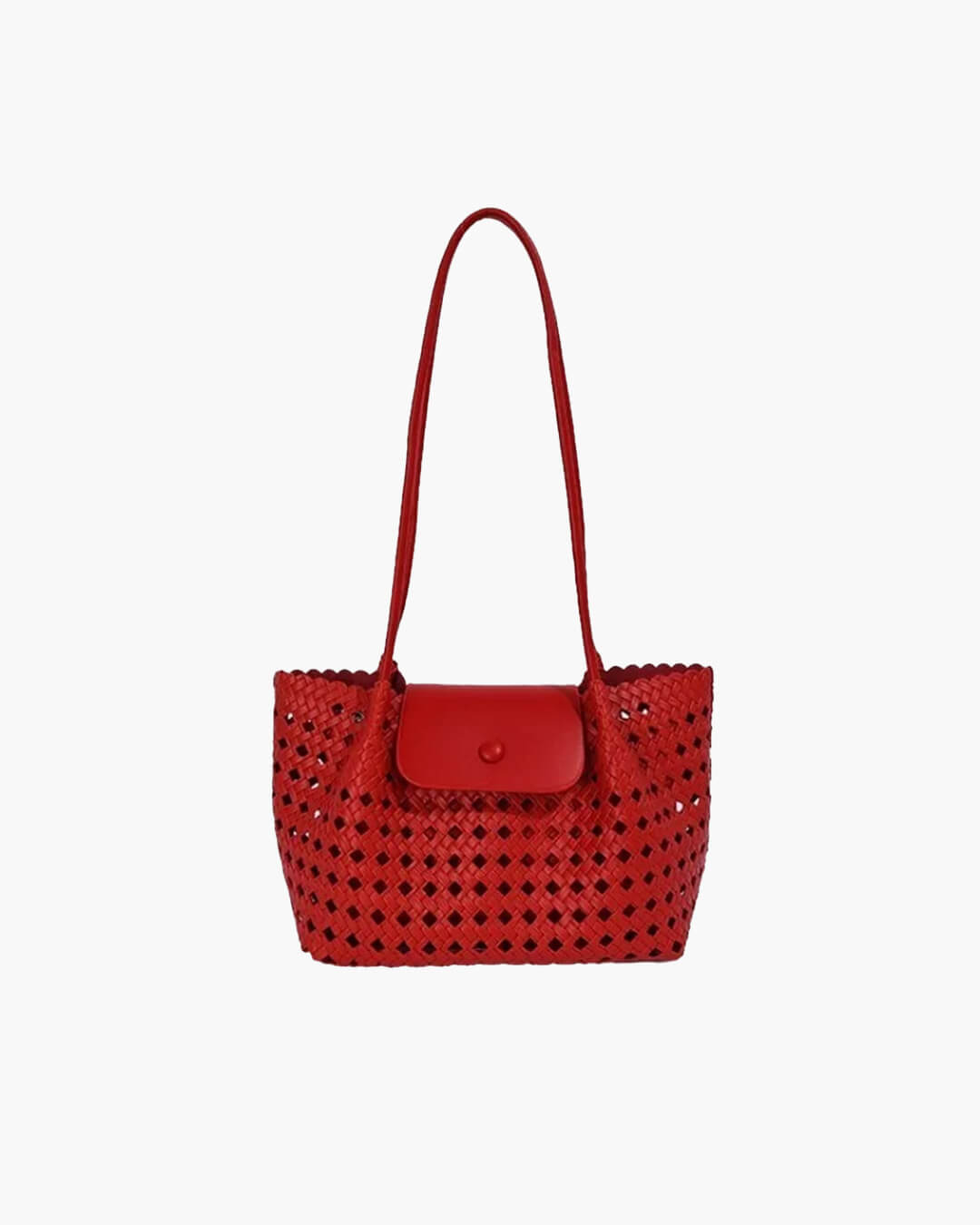 Marina Embossed Shoulder Bag