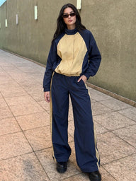 Tuta Helen Patchwork in Nylon