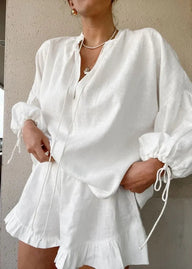 Emilia set lounge in cotone