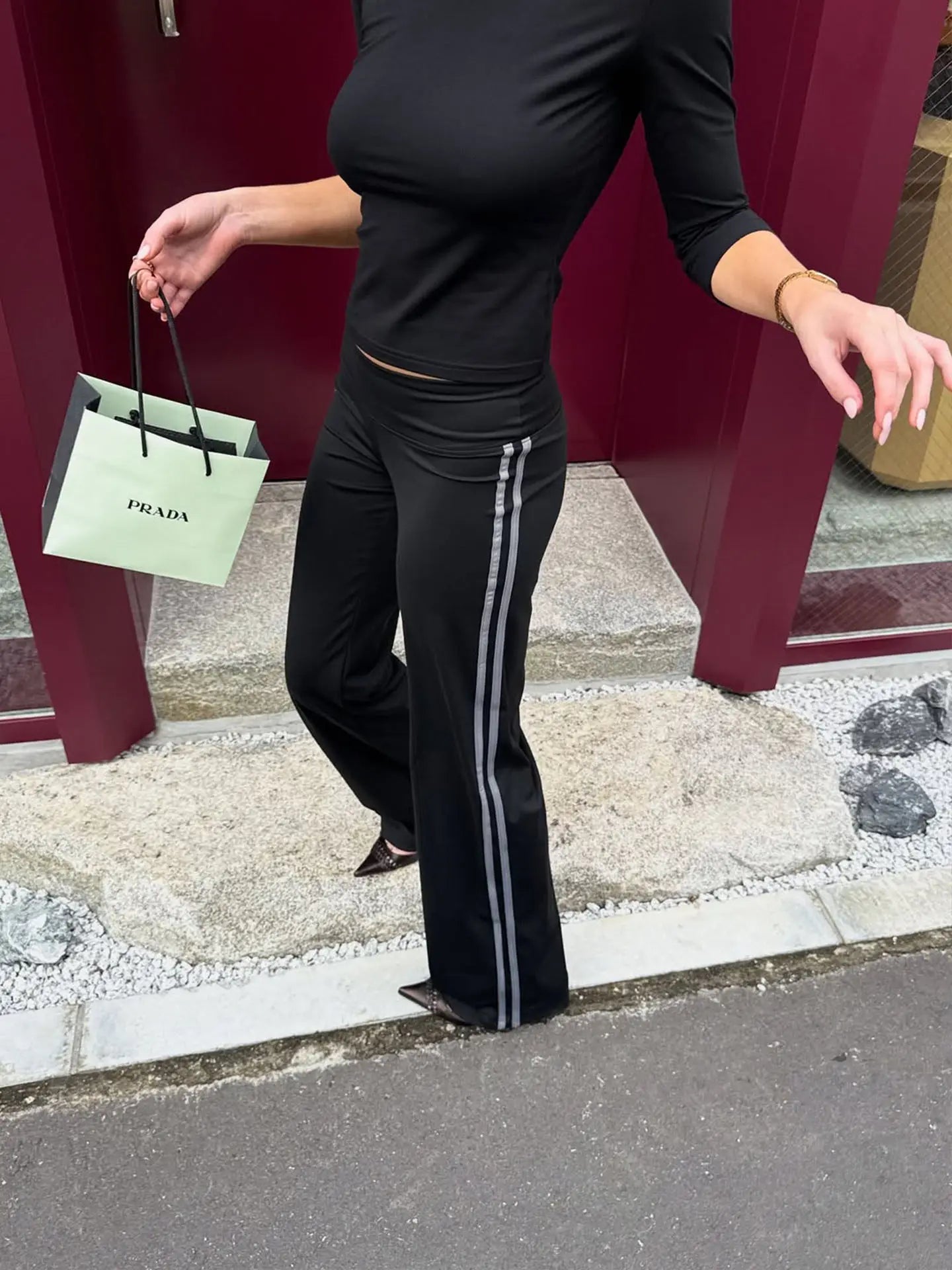 SOERA Charis Low Waist Flared Yoga Pants - Pants - SOERA-026691-BLA-S-17251 Black S
