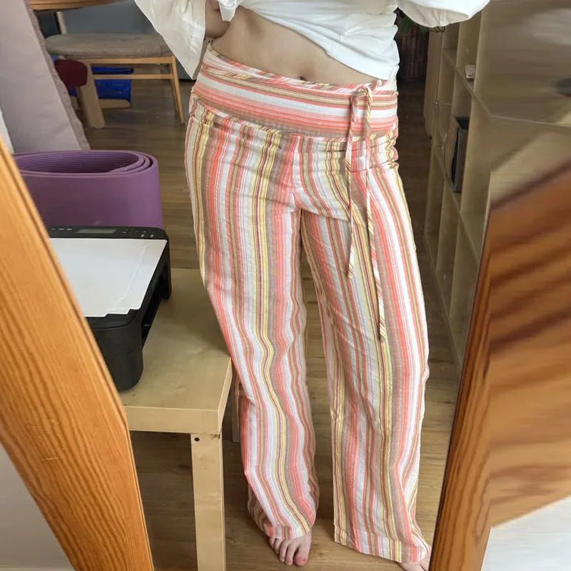 SOERA Sienna Striped Palazzo Pants - Pants - SOERA-598979-DEF-OS-52611