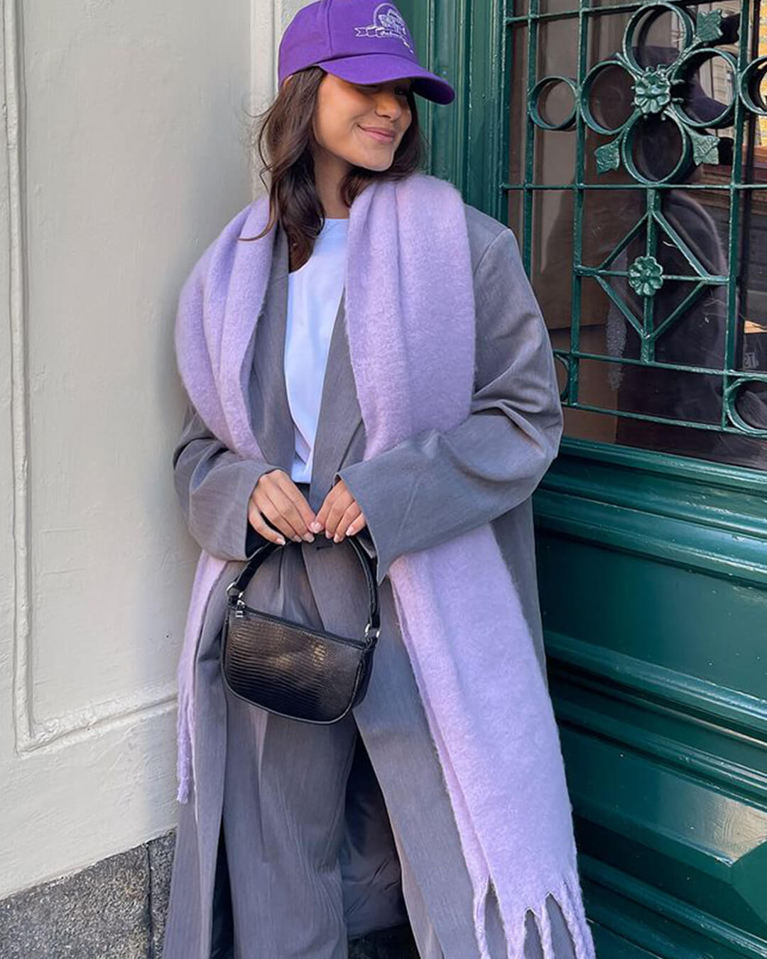 SOERA Tanya Tasseled Winter Scarf - Scarf - 1005009466241802-;ge1764703454511953757 Lavender