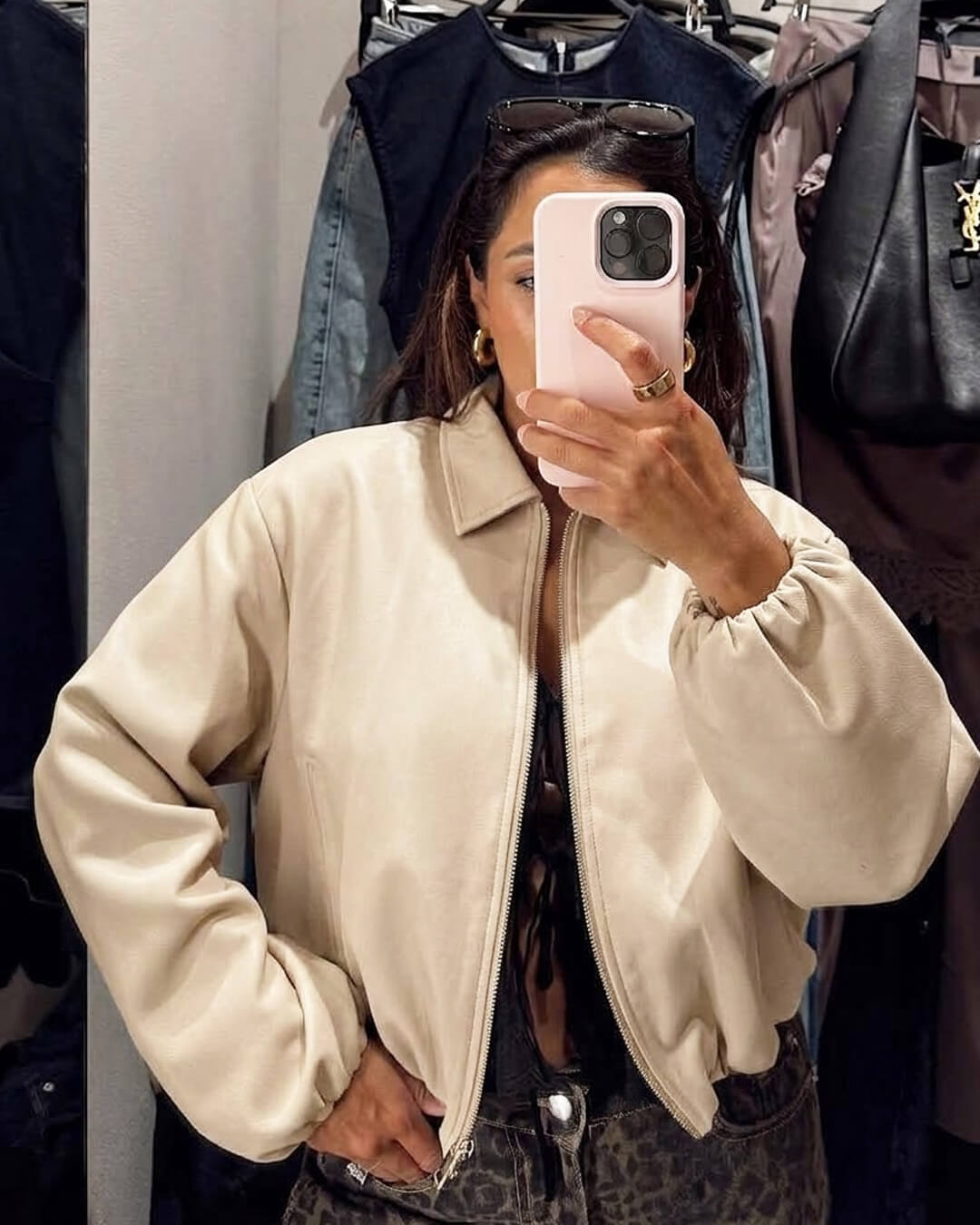 Seraphina Puffed Bomber Jacket