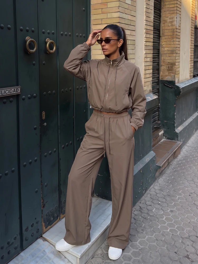 Giacca e Pantaloni Larghi Amy Sport Suit