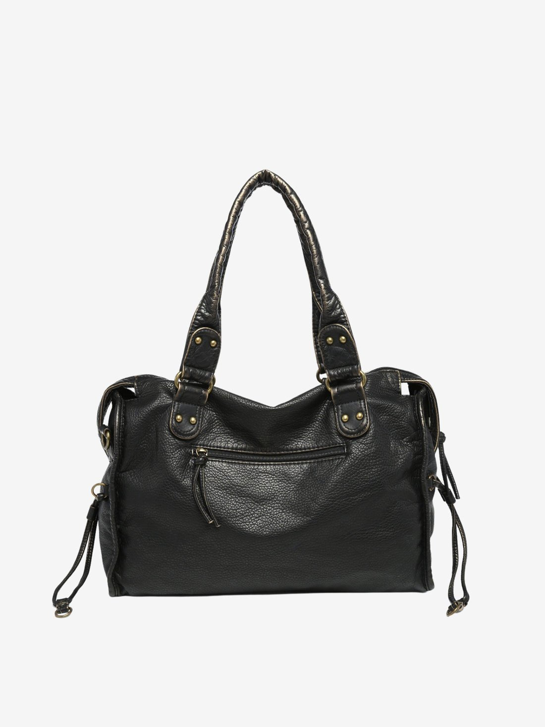 Black Shoulder Bag for Women in High - Quality Vegan Leather, Stylish & Versatile Default