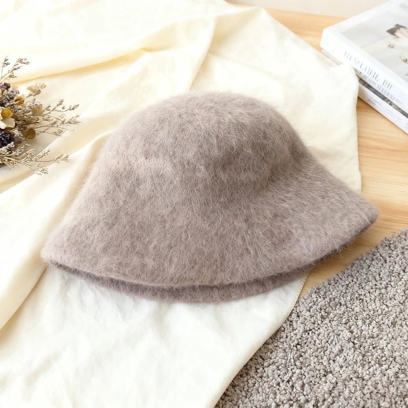 SOERA Kyla Fuzzy Bucket Hat - Winter Hats - 3256809928680127-;Gw1764102178339336651 Beige